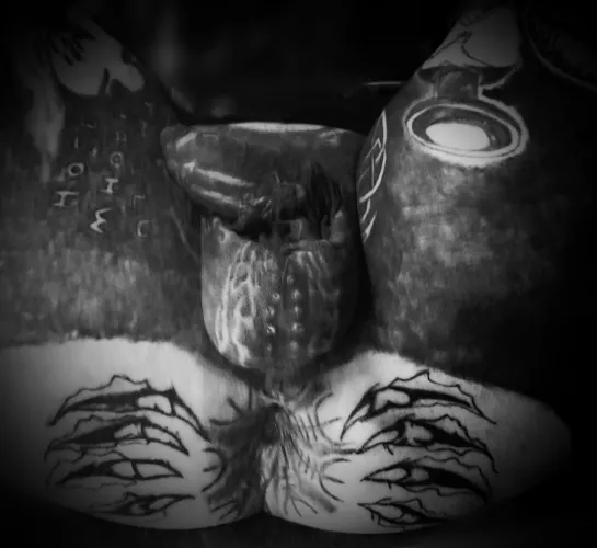 Ass tattoo in Progress