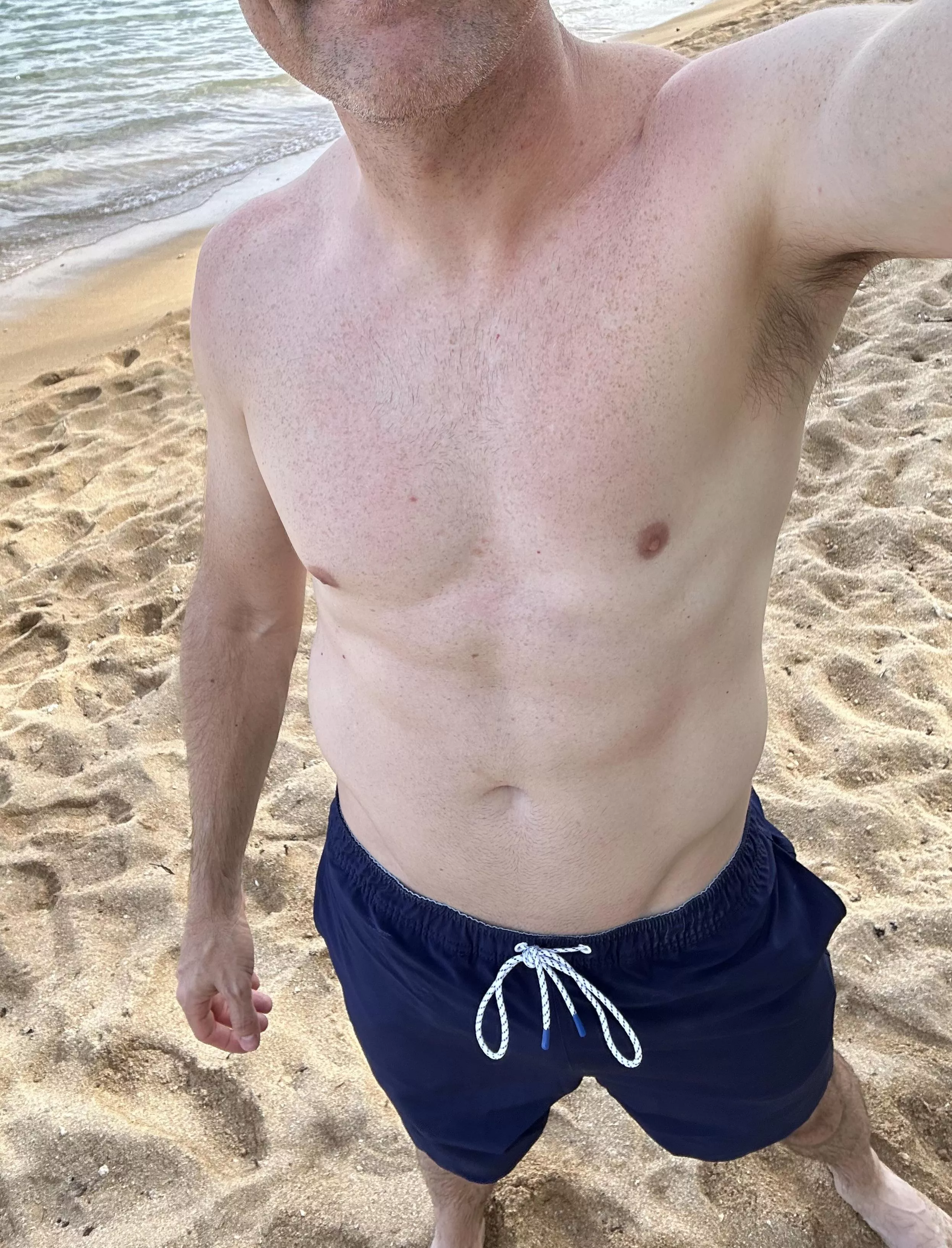 Been working hard to keep this 43 year old body in shape. Come run your hands on me