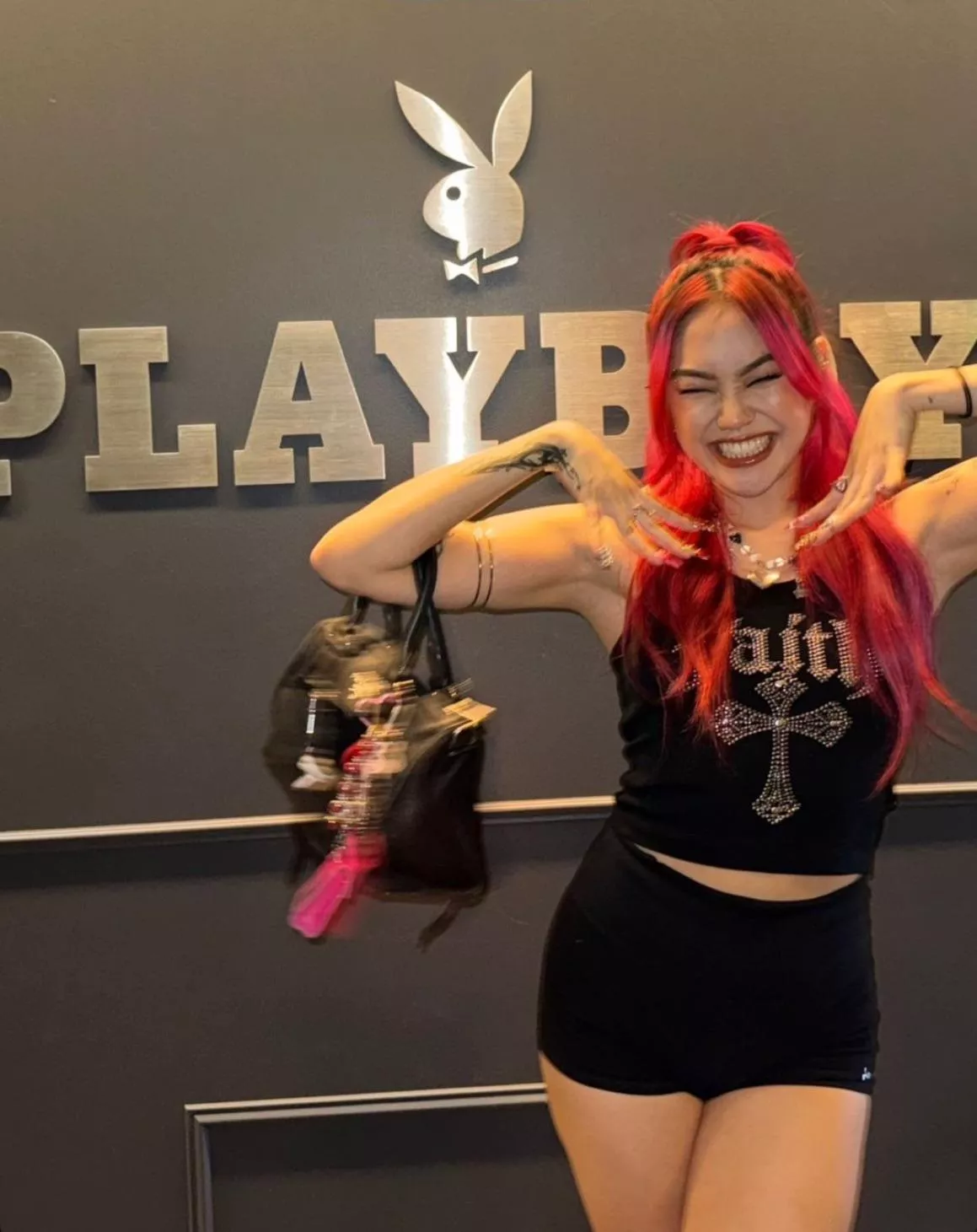 Blue BB25 has a Playboy shoot coming? 