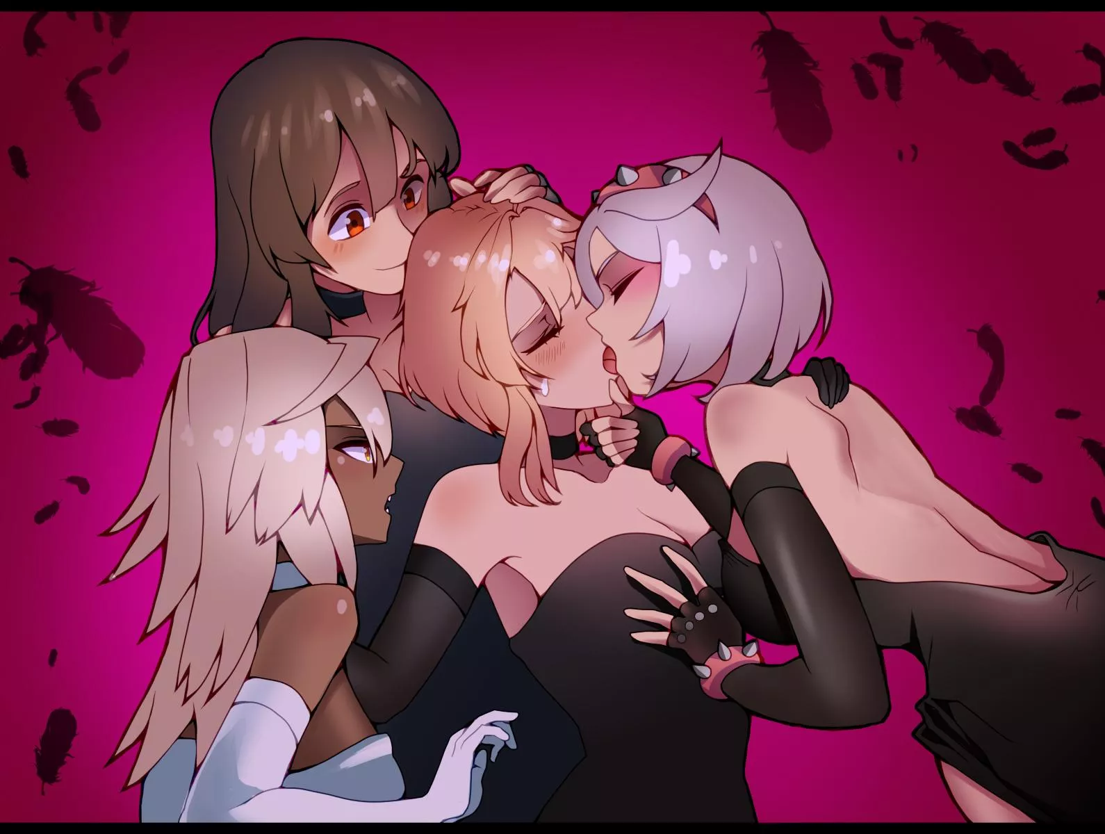 Bridget is the center of attention [Guilty Gear] (n0image)