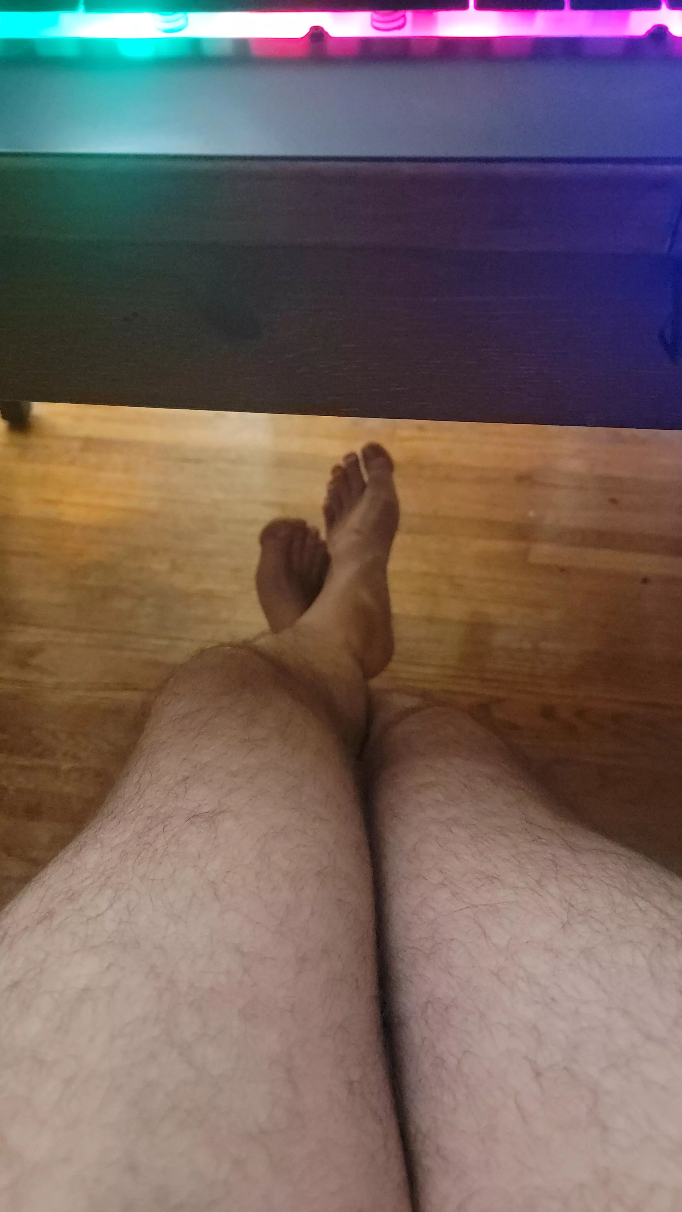 Can I get some under desk support? 