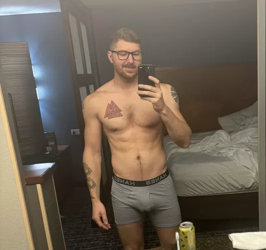 Can you tell I’m happy to see you?