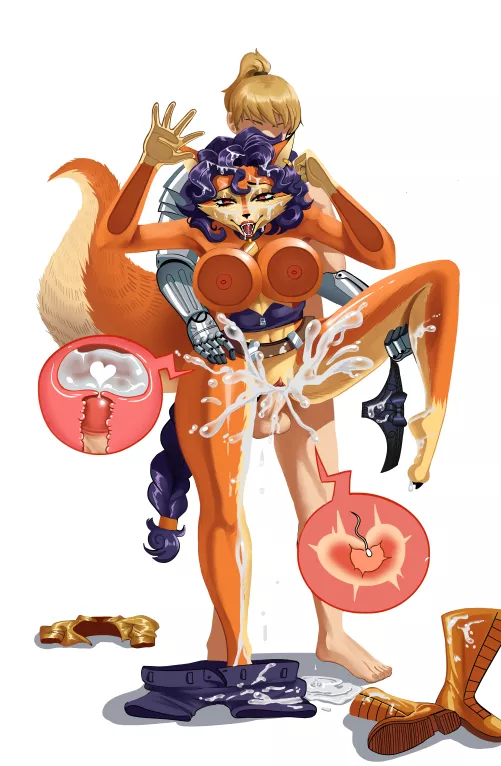 Carmelita Fox comm work :] (OC)