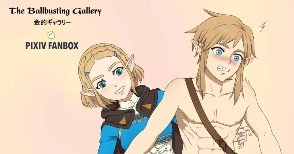 Check out our sexy ballbusting artwork at https://bbgallery.fanbox.cc/