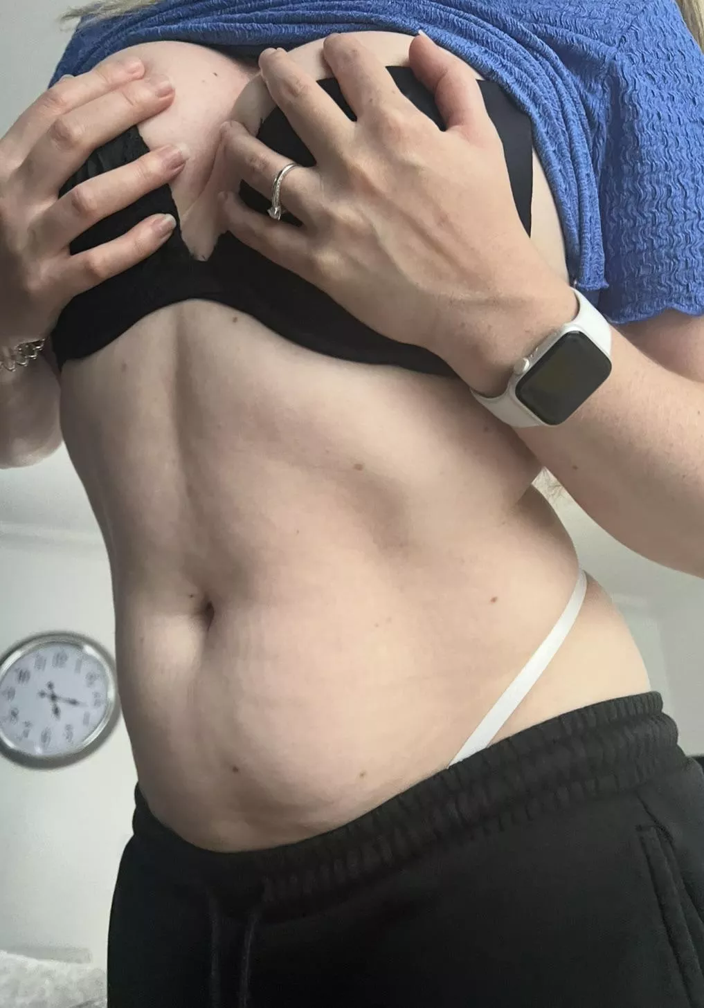 Chilled Saturday but still have a thong on ;) 