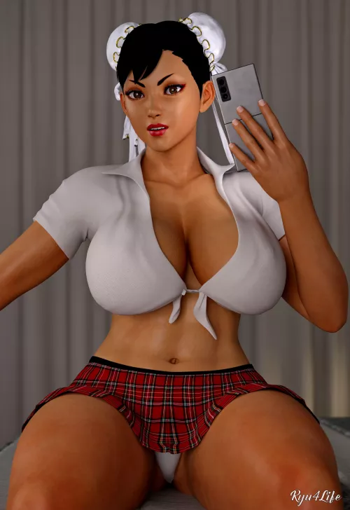 Chun Li Selfie (Ryu4Life)
