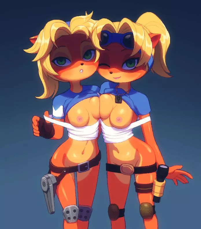 [coco] with coco bandicoot (kempferzero)