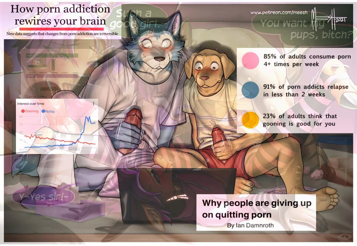 Convert your friends into goonbuds! They’ll never escape yiff’s bliss