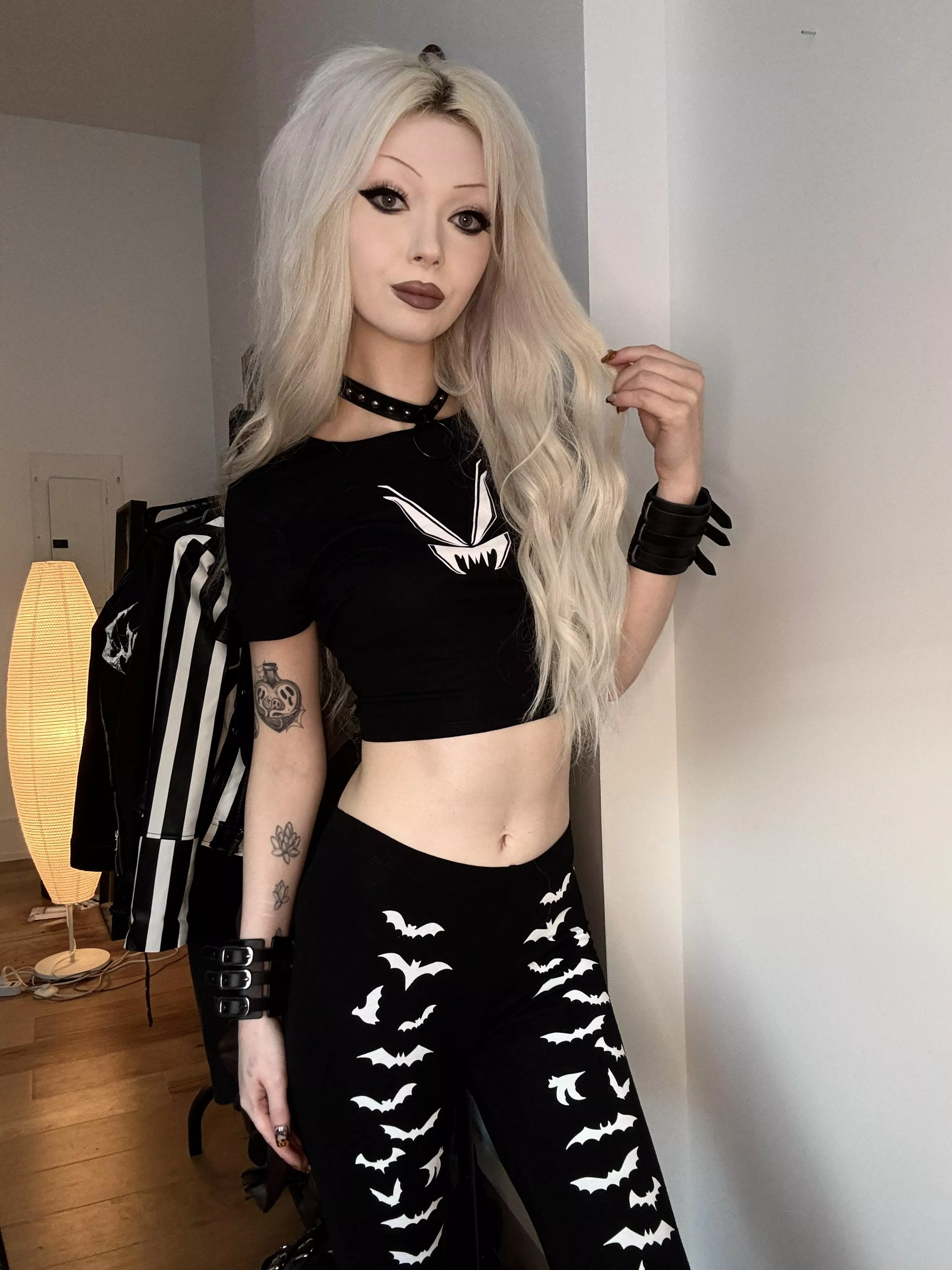 crop tops and spooky vibes 