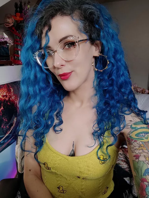 do you mind some lipstick on your cheeks