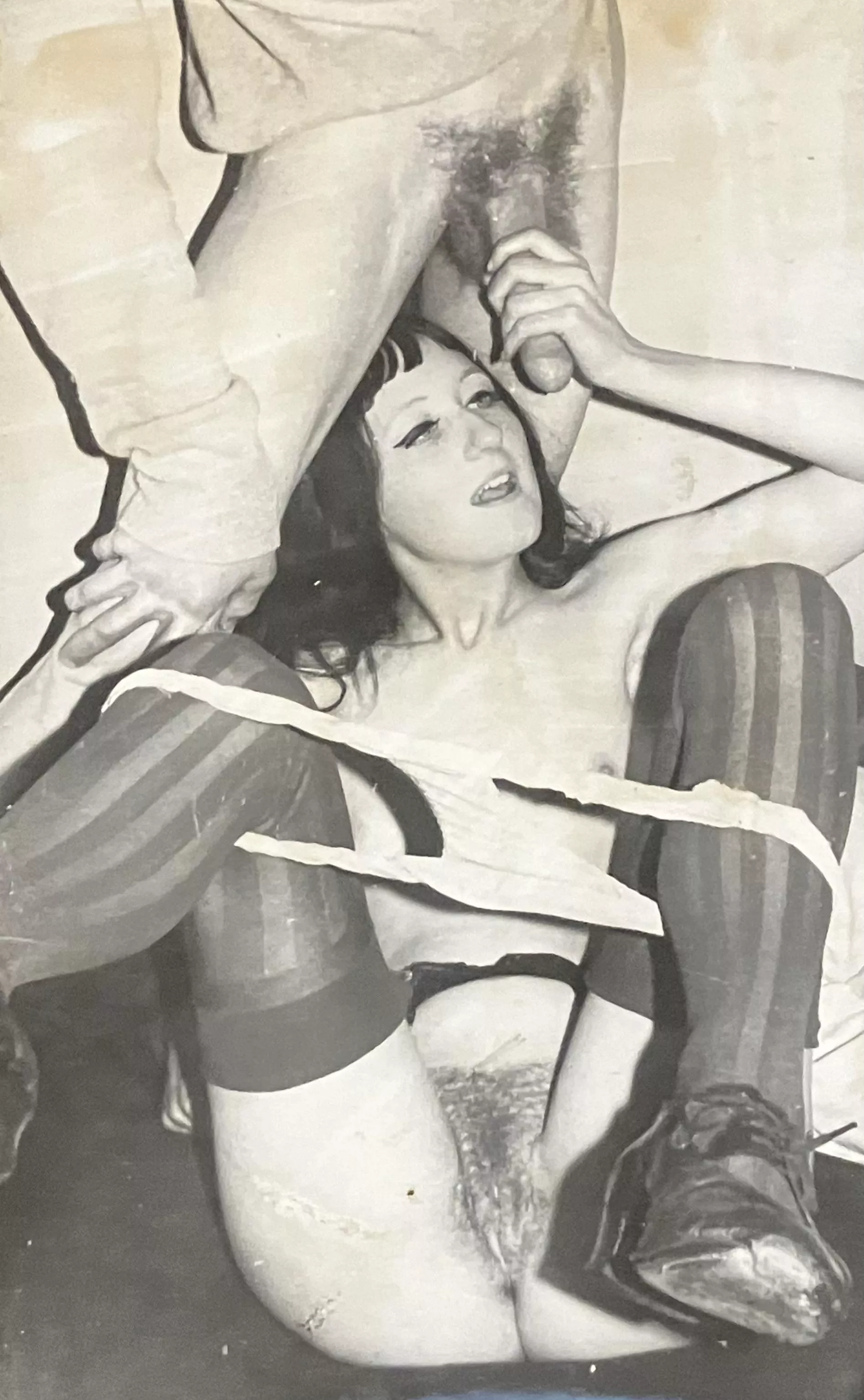 Doesn’t she look cute and eager for that cock