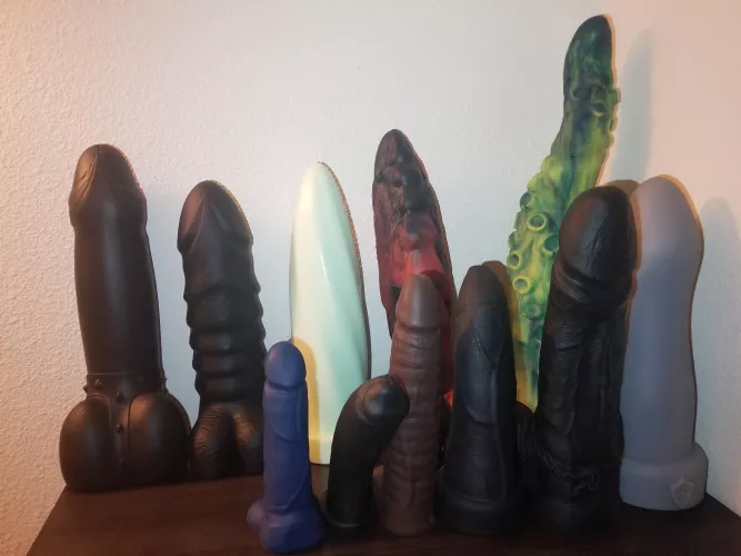 Each of my 11 dildos came with a suction cup 