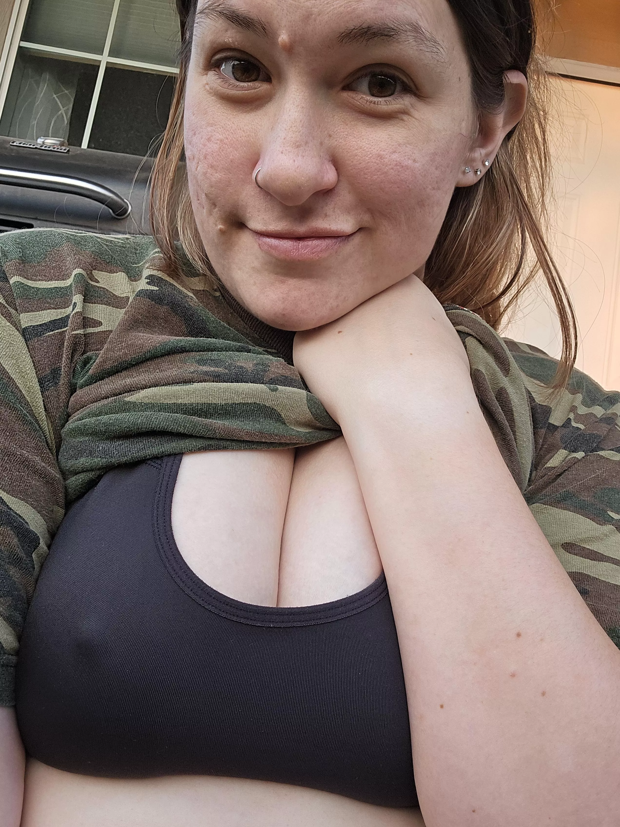 Enjoy the view babe!