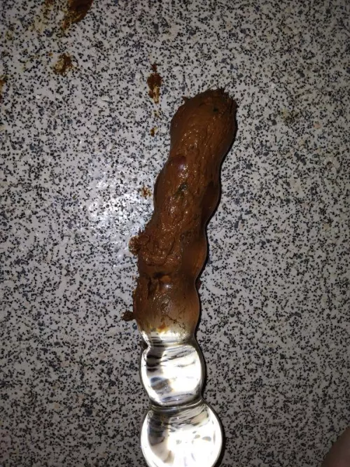 Enjoying some dirty dildo time at last!