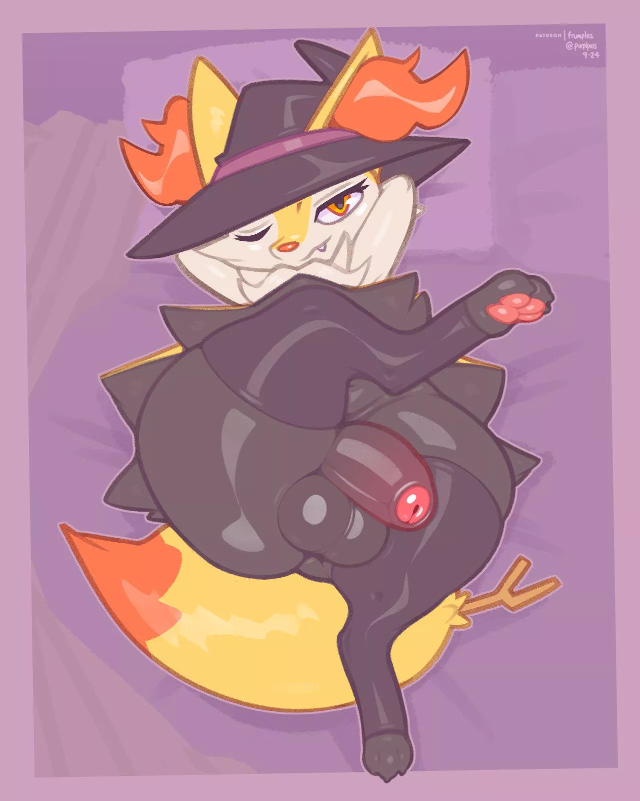 Entering his magic room (frumples)