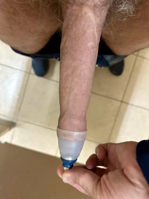 Erect coverage before flaccid rollover?