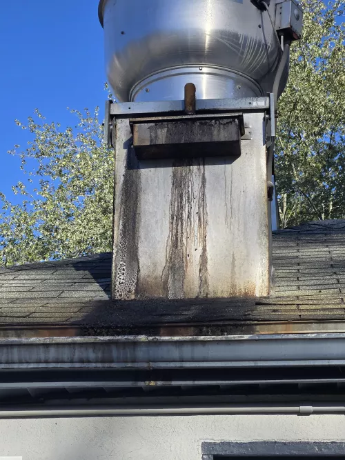 Exhaust fan leaking grease (oc)