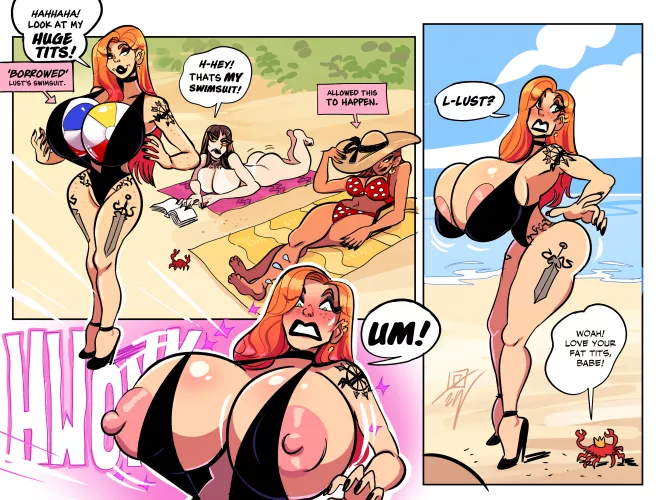 [F] Swimsuit Theif by Grumpy-TG