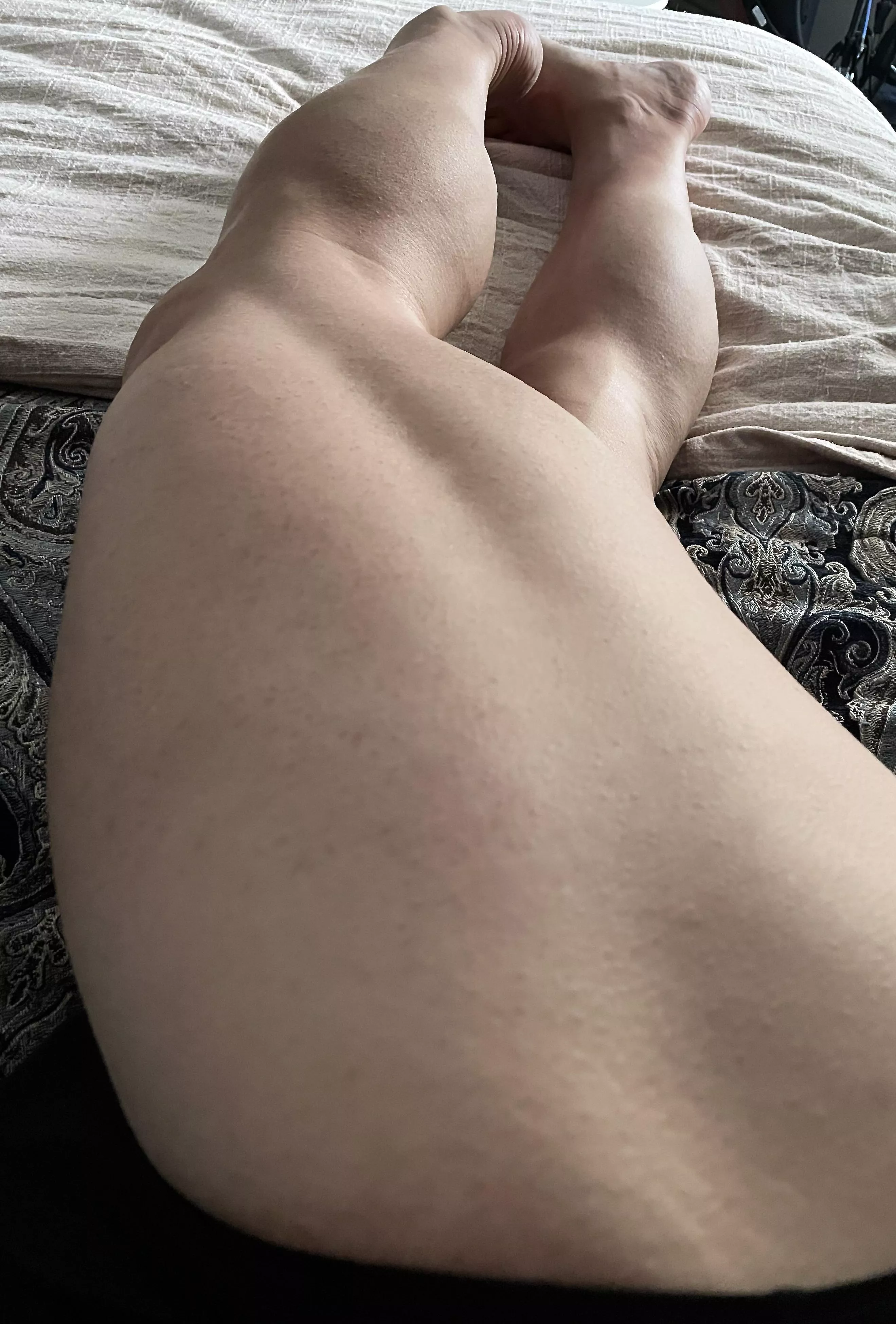 Feeling a bit swollen in the lower posterior chain 