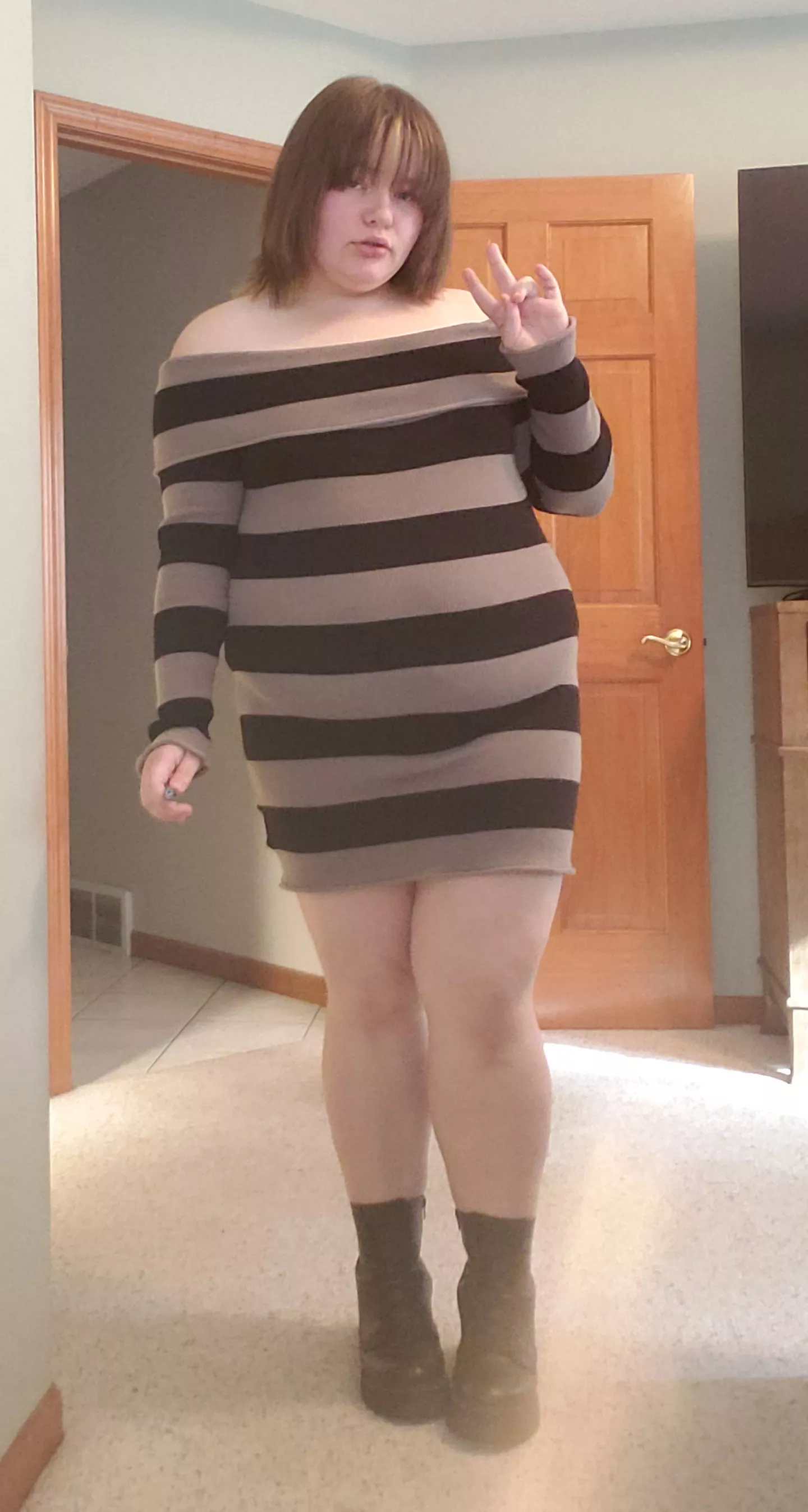 Feeling cute for my date ☺❤