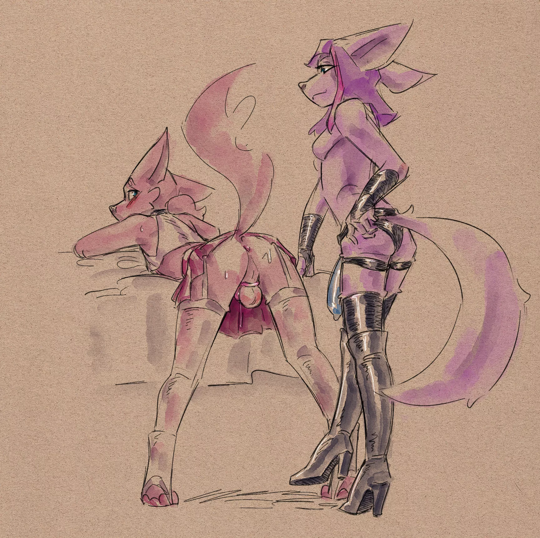 Femdom on Fen (KingEpitaph)