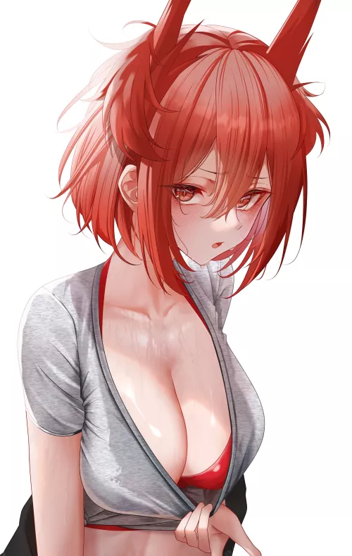 Fiammetta Sweat Soaked (Sonna Watashi) [Arknights]