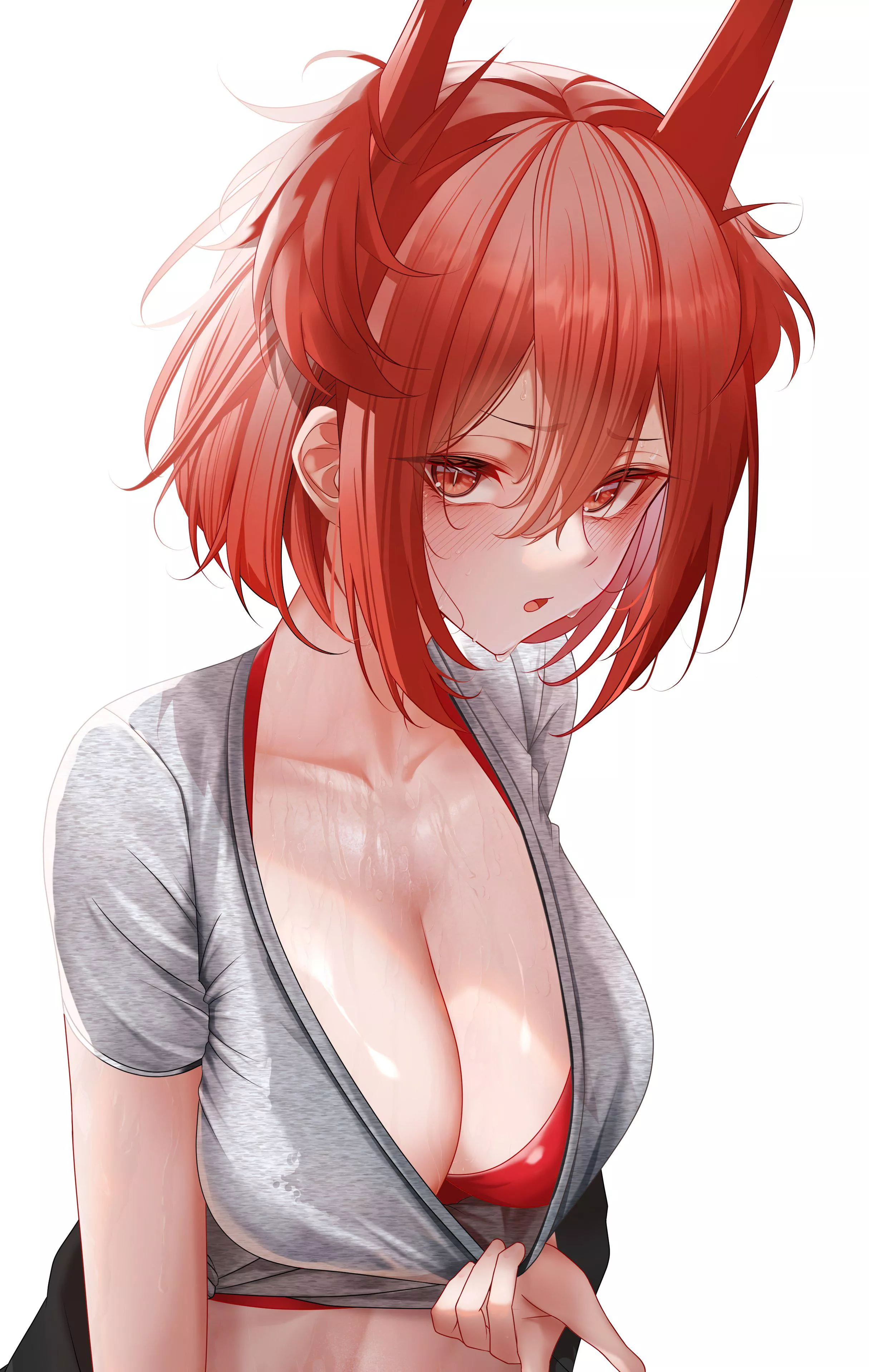Fiammetta Sweat Soaked (Sonna Watashi) [Arknights]