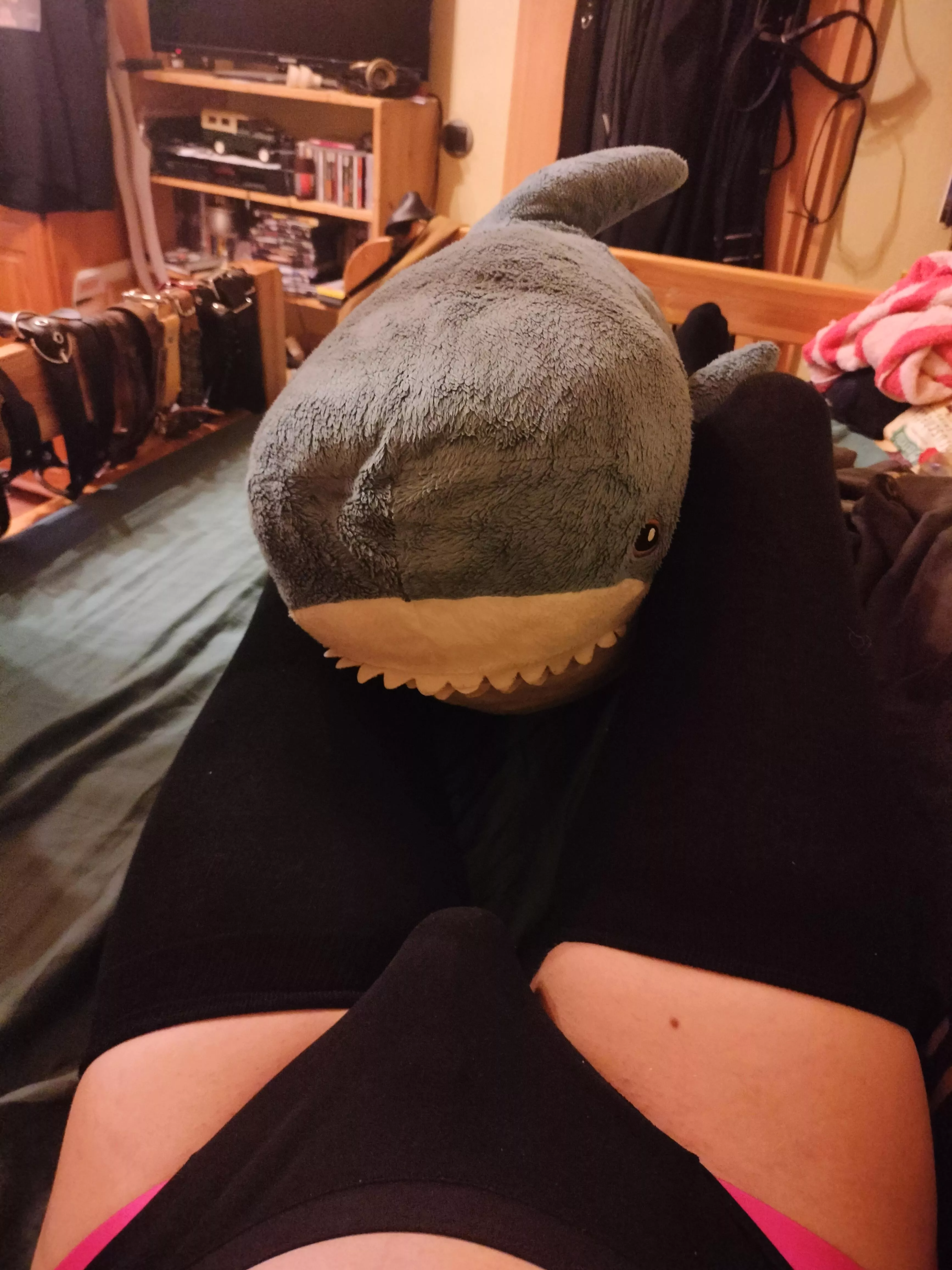 Finally got actual tigh high tigh highs on my birthday!