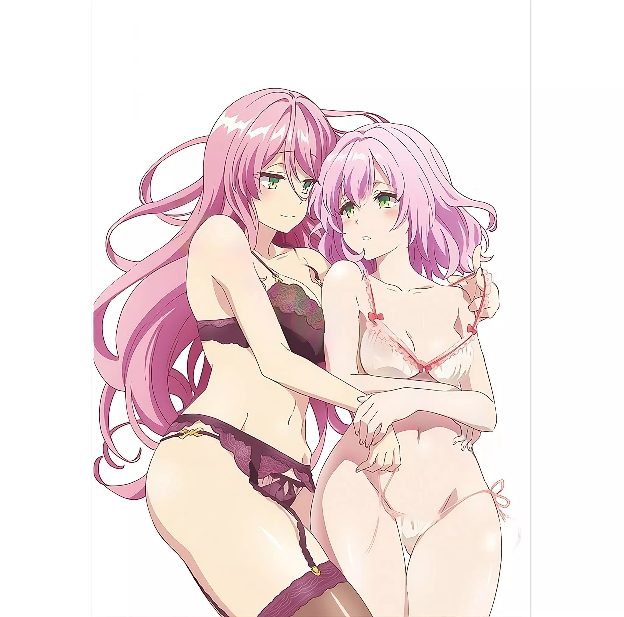 Flare and Norn in lingerie [Redo of Healer] (official/edit by kyleplier)