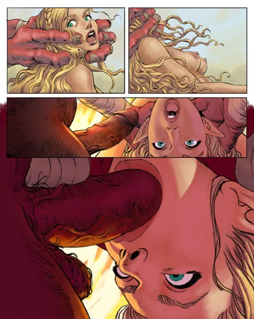 Fleeing princess caught [mainlyonhorn]