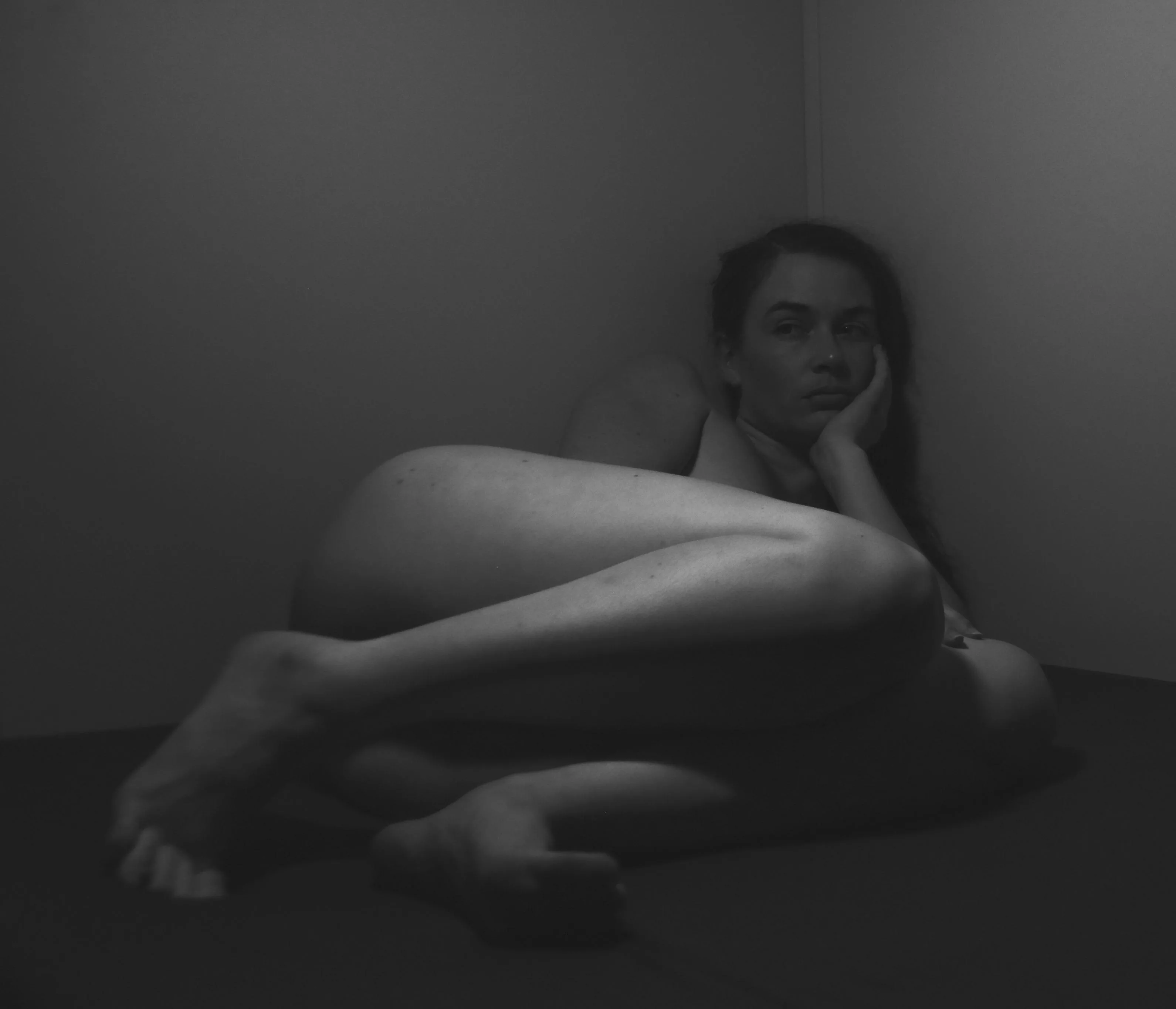 floundering on darkest shores // i showed you mine and you showed me yours (self shot)