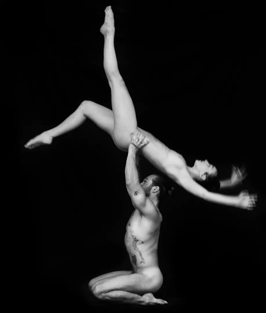 From one of my nude ballet performances NSFW