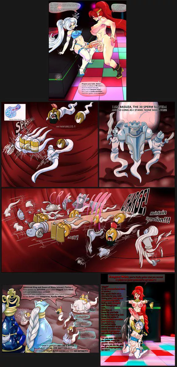 [Fu4Fu] Weiss Conquers Pyrrha aka pyrrha conquers weiss alternative ending