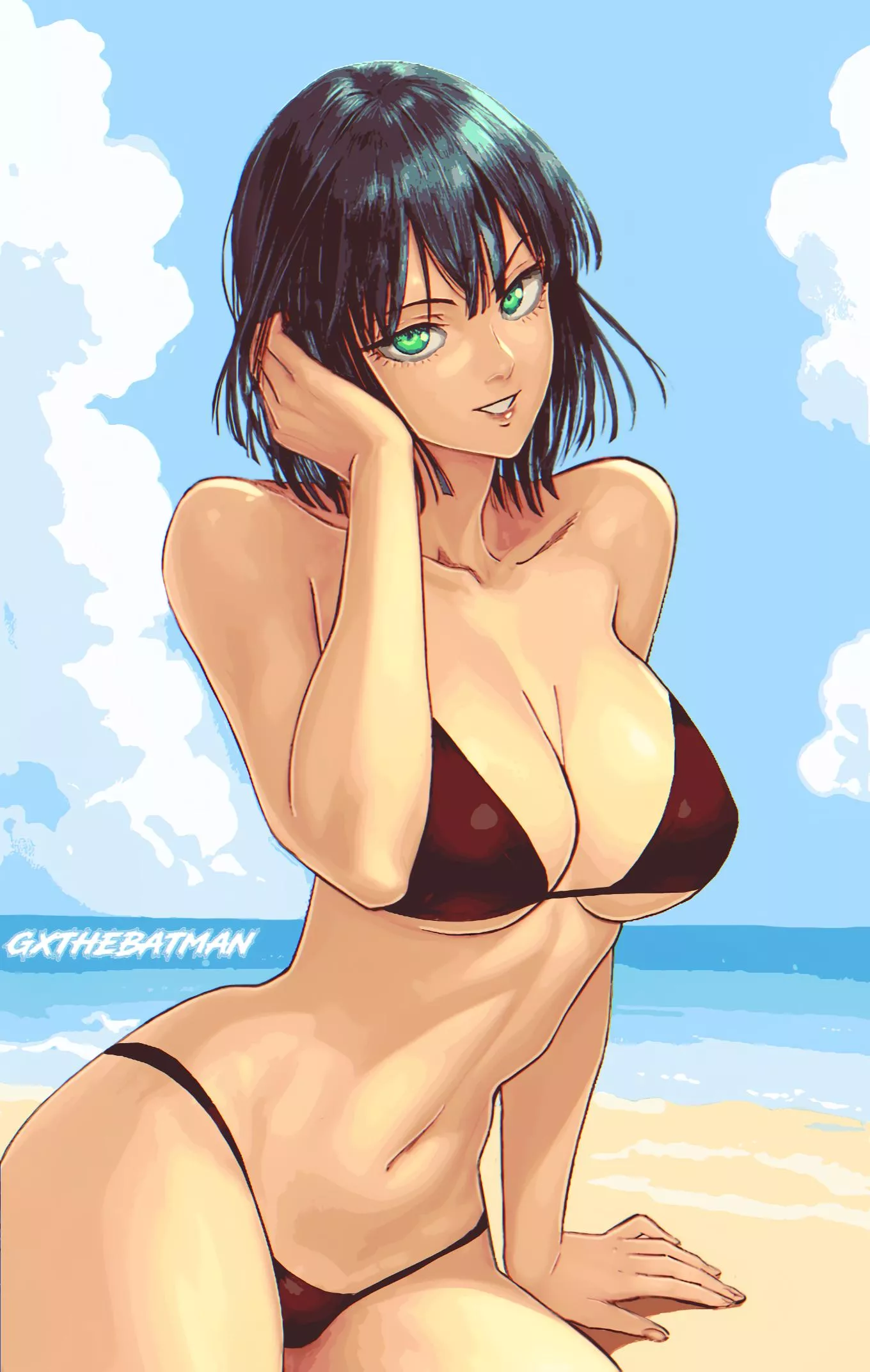 Fubuki in her bikini [One Punch Man]
