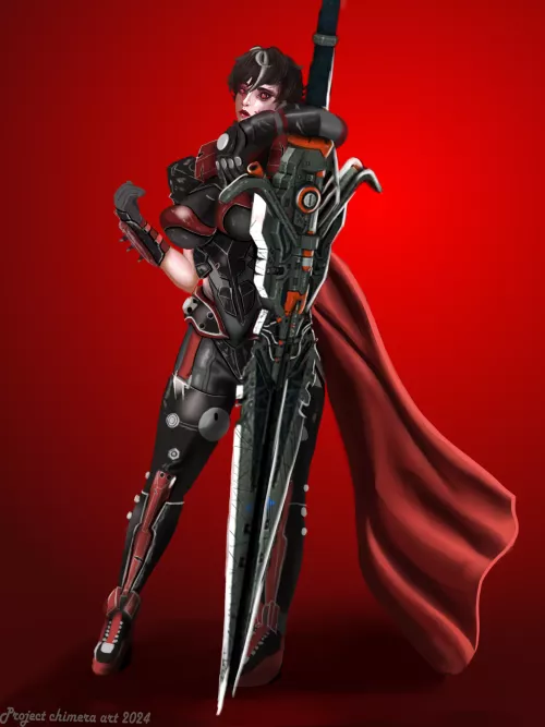 General Elizabeth Blythe by me ;3 (Project Chimera Art)