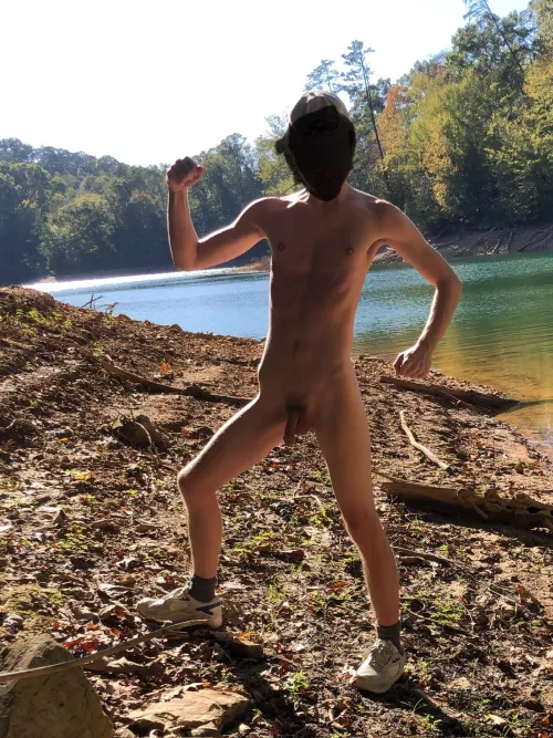 Get you a friend you can goof off with at the lake