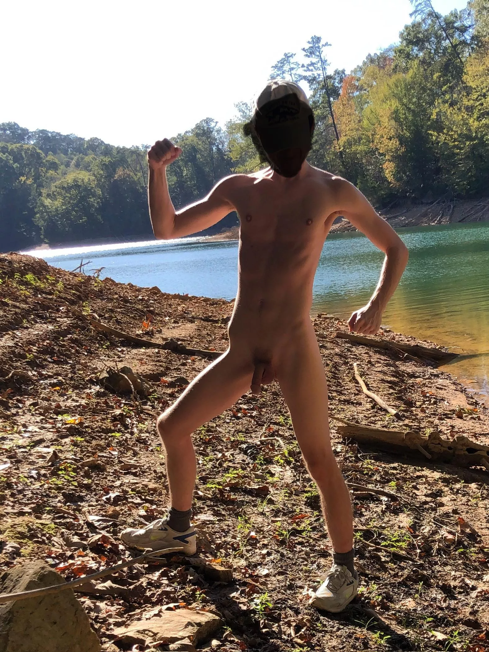 Get you a friend you can goof off with at the lake