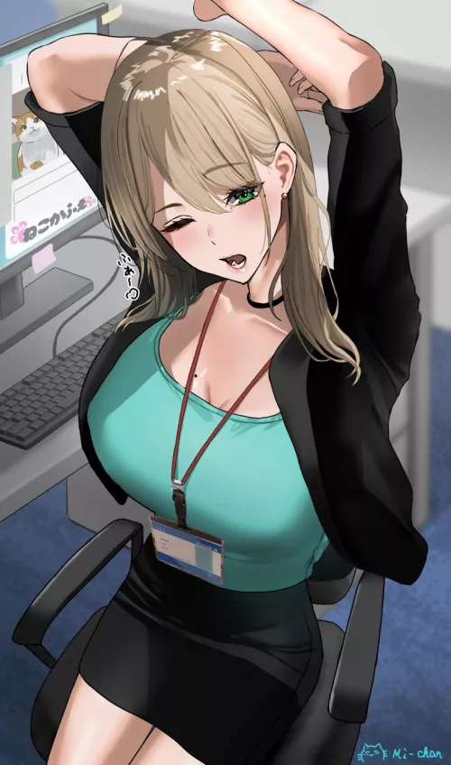 Getting a Stretch In at Work