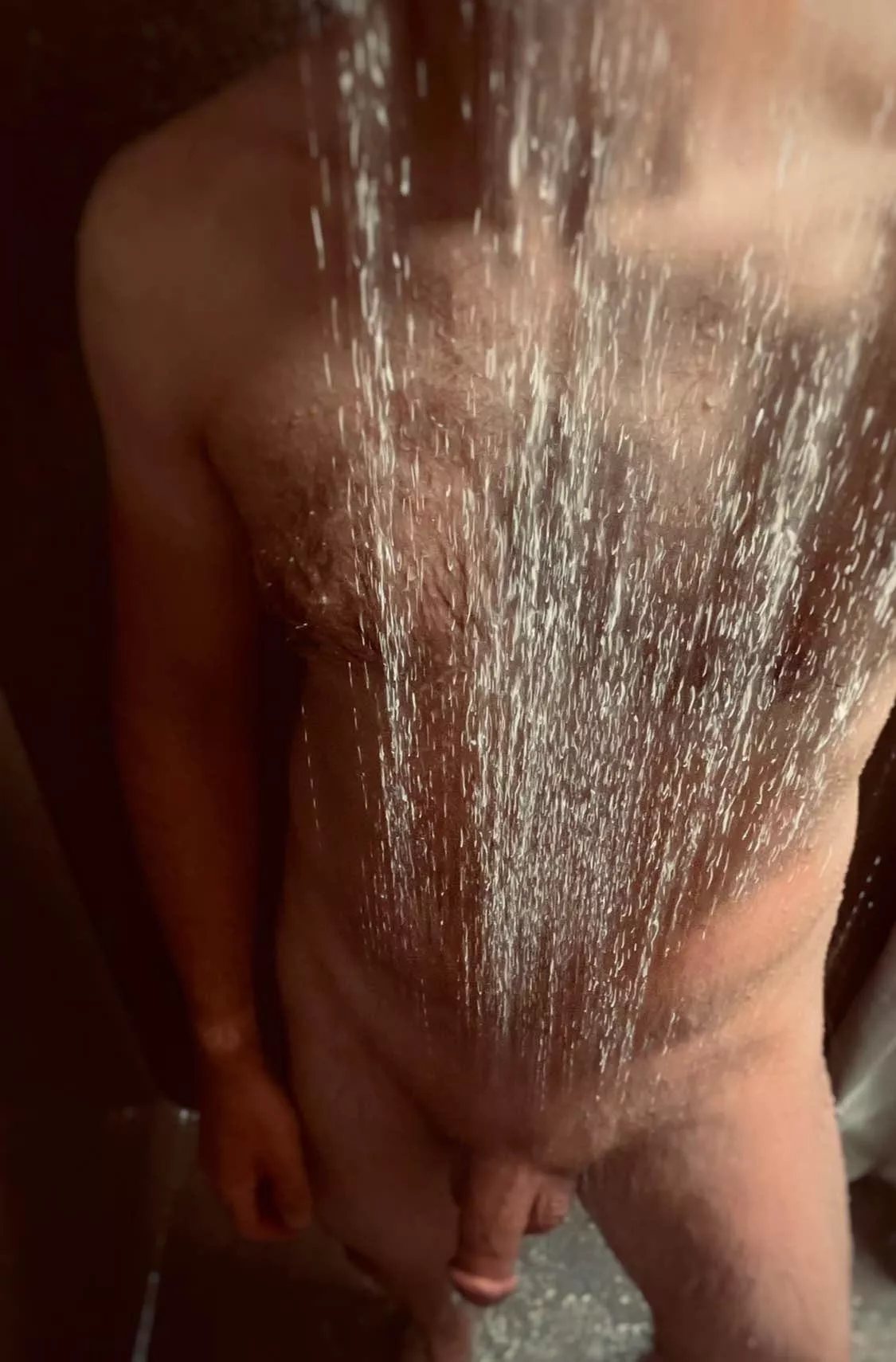 Getting all hot and wet. 