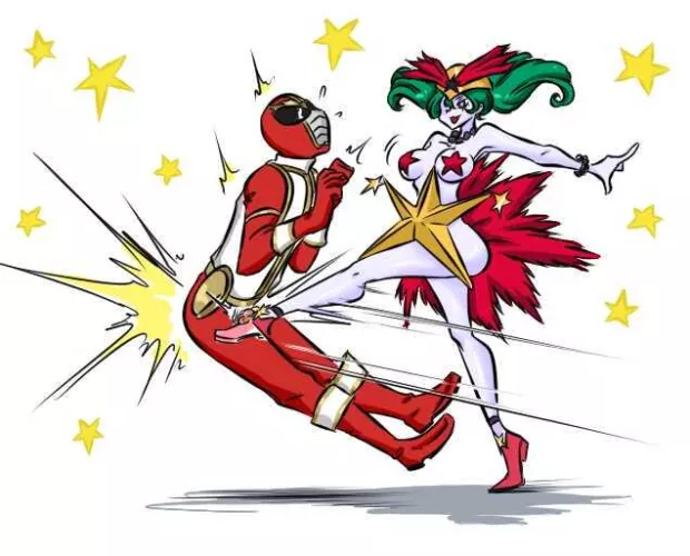 Go go ower rangers! (By Ocigart)