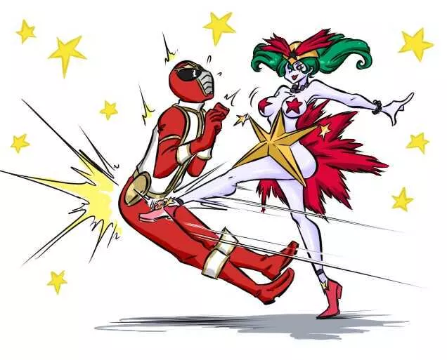 Go go ower rangers! (By Ocigart)