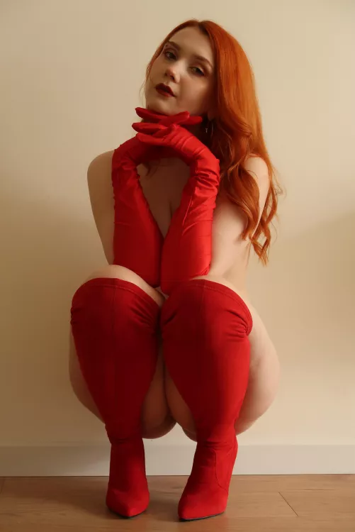 Goddess in red 