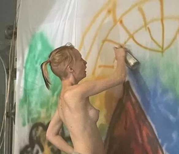 Having some fun Painting 