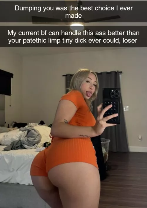 Her current bf is wayy better than you