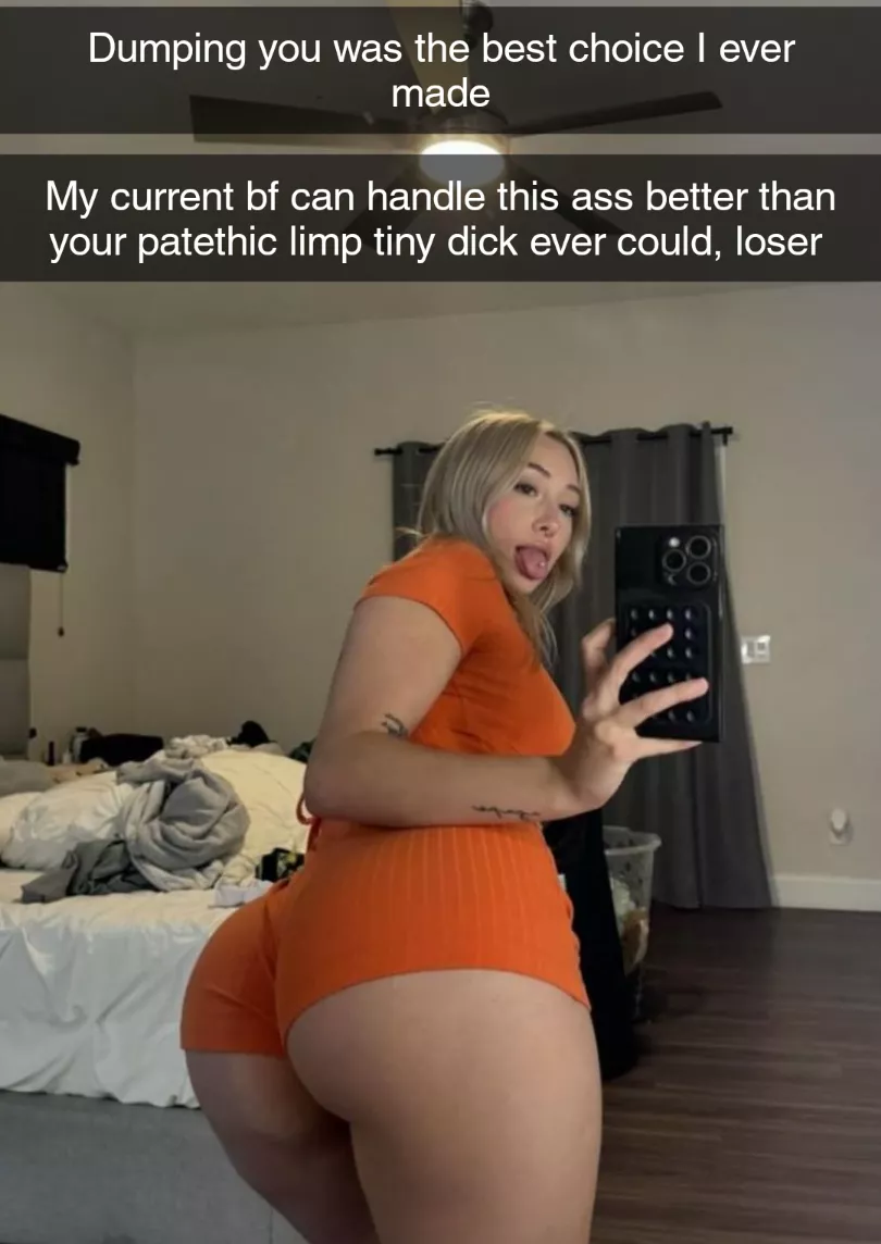 Her current bf is wayy better than you