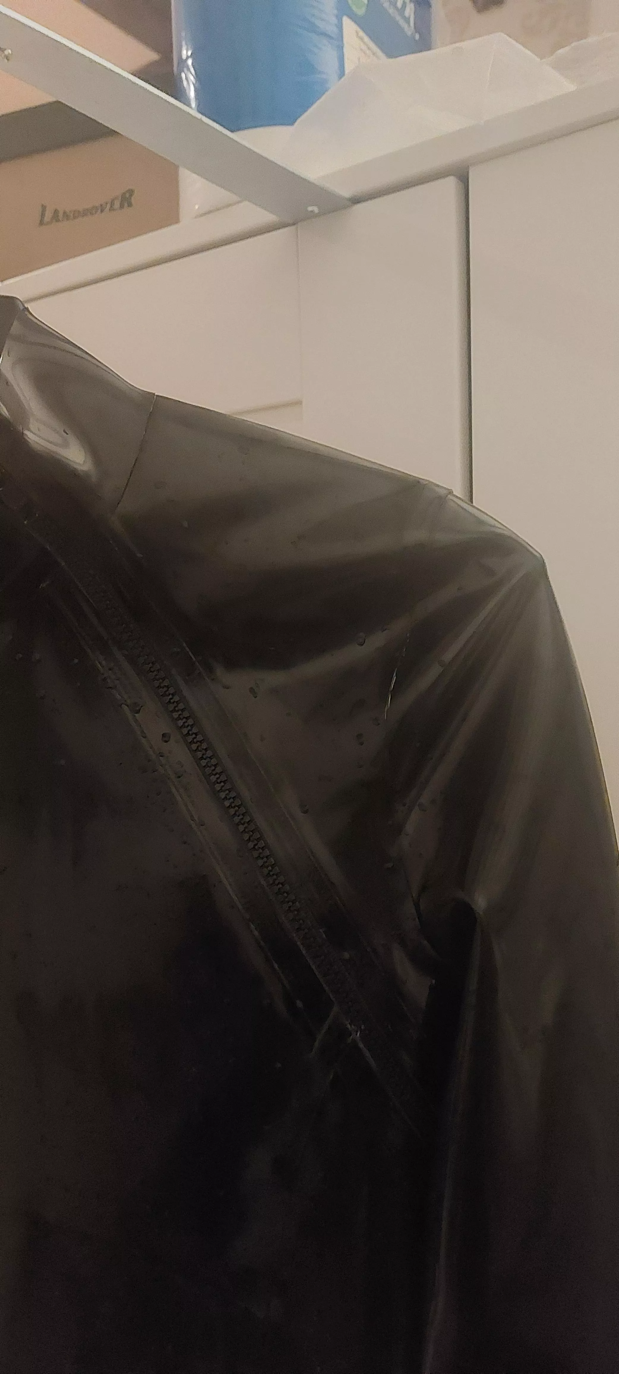 I don't feel okay with the latex hanger doing this to my brand new latex. Does anyone have any advice? 