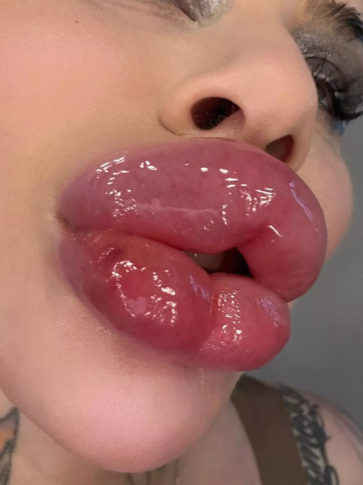 I expanded my lips once more. Still not sure if I will stop here