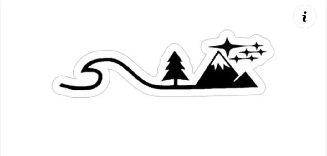 I found this sticker on Etsy that I want to buy, but I’m unsure what size. What do y’all recommend. I have a 2016 Subaru Crosstrek grey with no stickers right now.