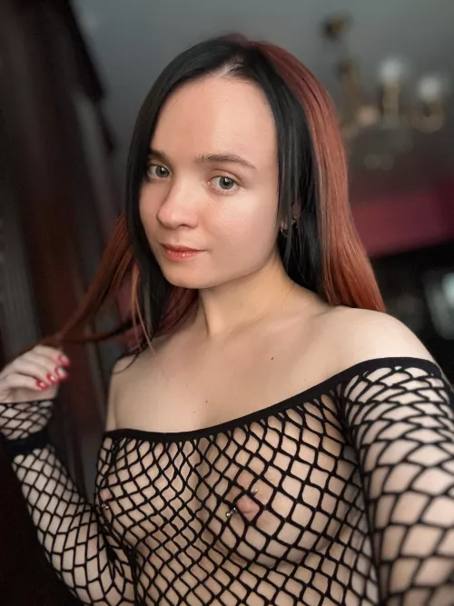 I got caught in a seductive net 😋