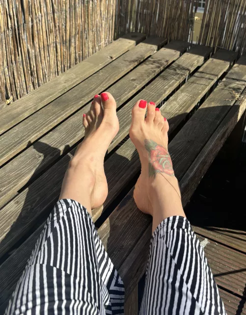 I heard that tattooed foot are the tastiest